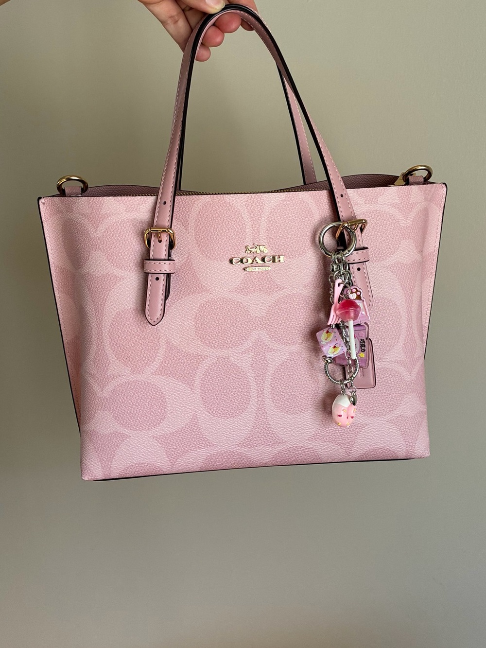 2/$25🎀 Pink Dessert Charm Keychain Bag Charm